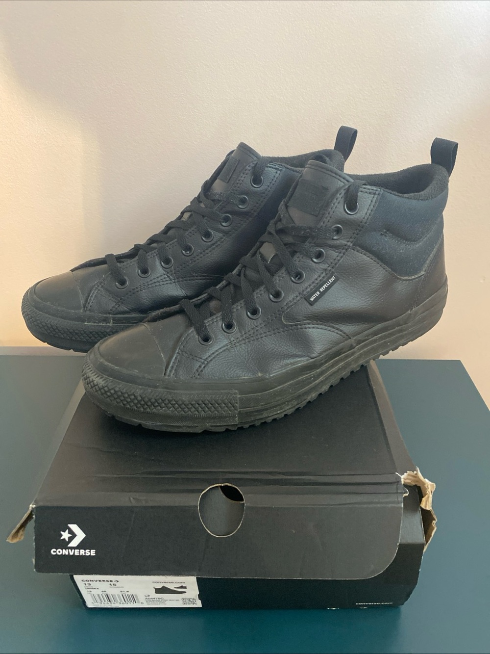 Converse Men's Black High-Top Sneakers